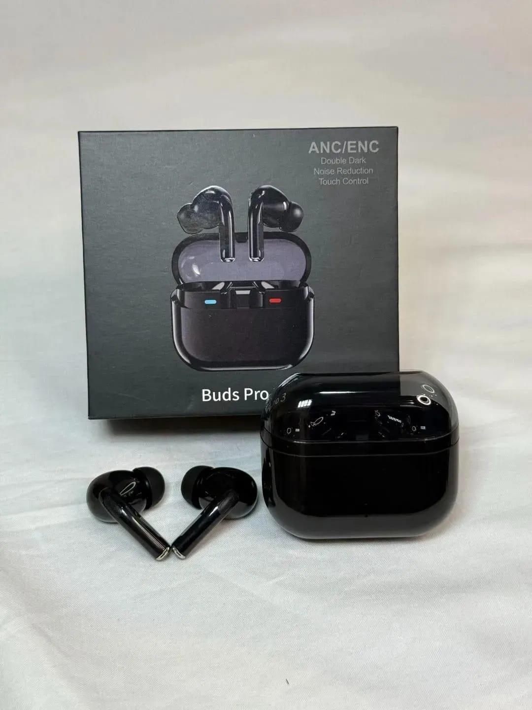 Buds ANC/ENC Wireless Earbuds — Black, Bluetooth 5.2 2