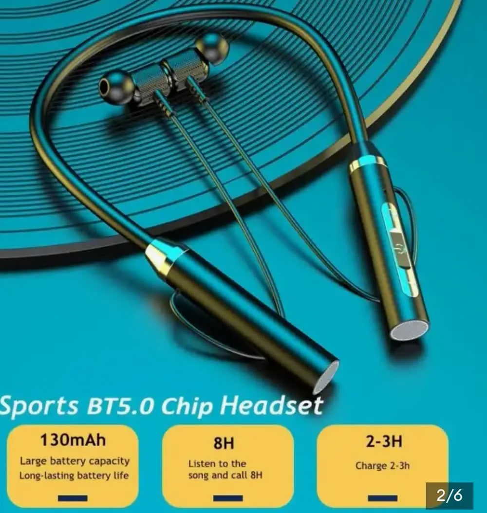 Sports BT5.0 Neckband Earphone